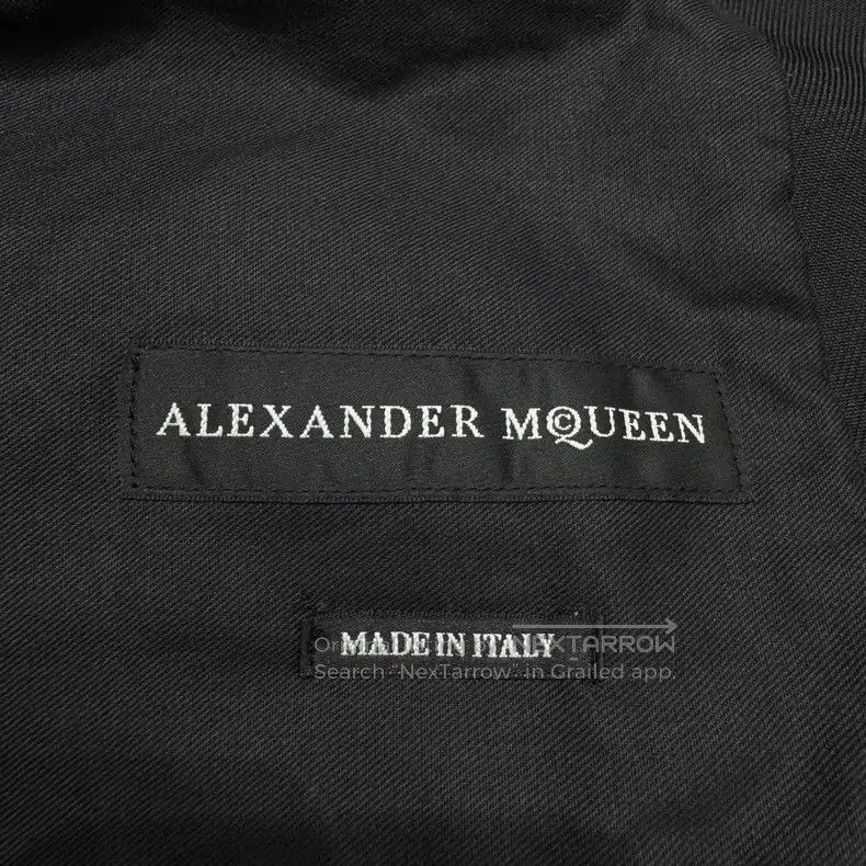 Alexander McQueen Alexander Mcqueen Jacket with a pin pattern Size US M / EU 48-50 / 2 - 3 Thumbnail