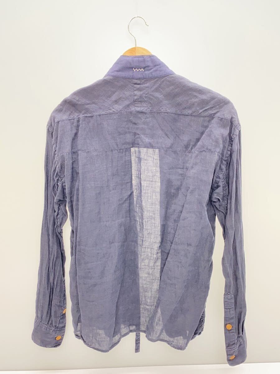 Visvim Blue Cotton Long Sleeve Shirt Size US S / EU 44-46 / 1 - 2 Thumbnail