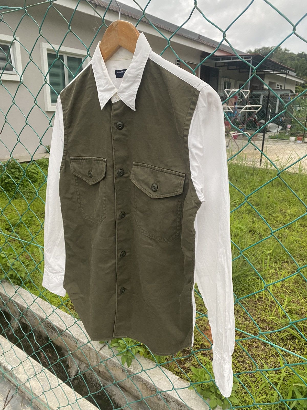 Comme des Garcons AD2016 Comme des Garcon Homme Military Style Shirt Size US XS / EU 42 / 0 - 4 Thumbnail