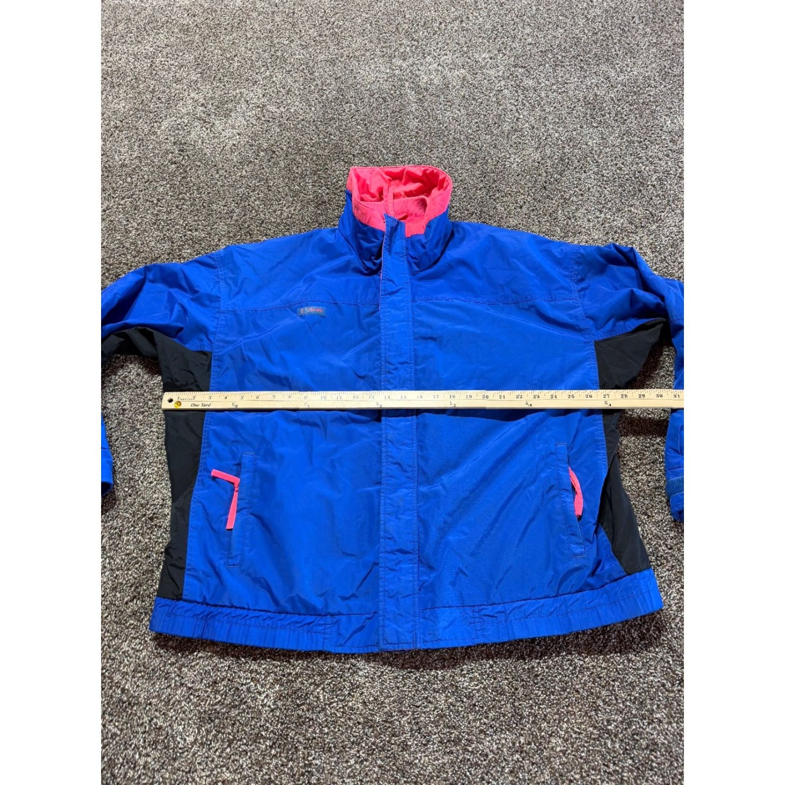 Vintage VINTAGE Columbia Jacket XL Mens Blue Windbreaker Heavy NO Liner - Bugaboo Softshell Nylon Zip Logo Winter Fall Spring Casual Hiking Clothing Size US XL / EU 56 / 4 - 6 Thumbnail