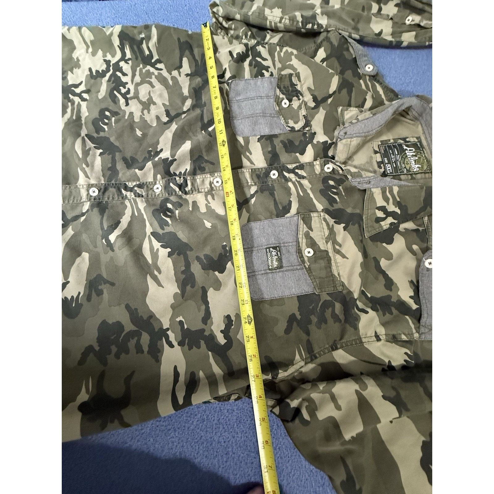 Akademiks Akademiks Y2K Camo Button Down Long Sleeve Shirt 5XL Men’s Size US XXL / EU 58 / 5 - 6 Thumbnail