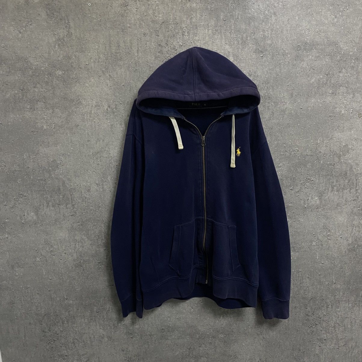 Polo Ralph Lauren Vintage Polo Ralph Lauren Zip Hoodie Size US XL / EU 56 / 4 - 1 Thumbnail