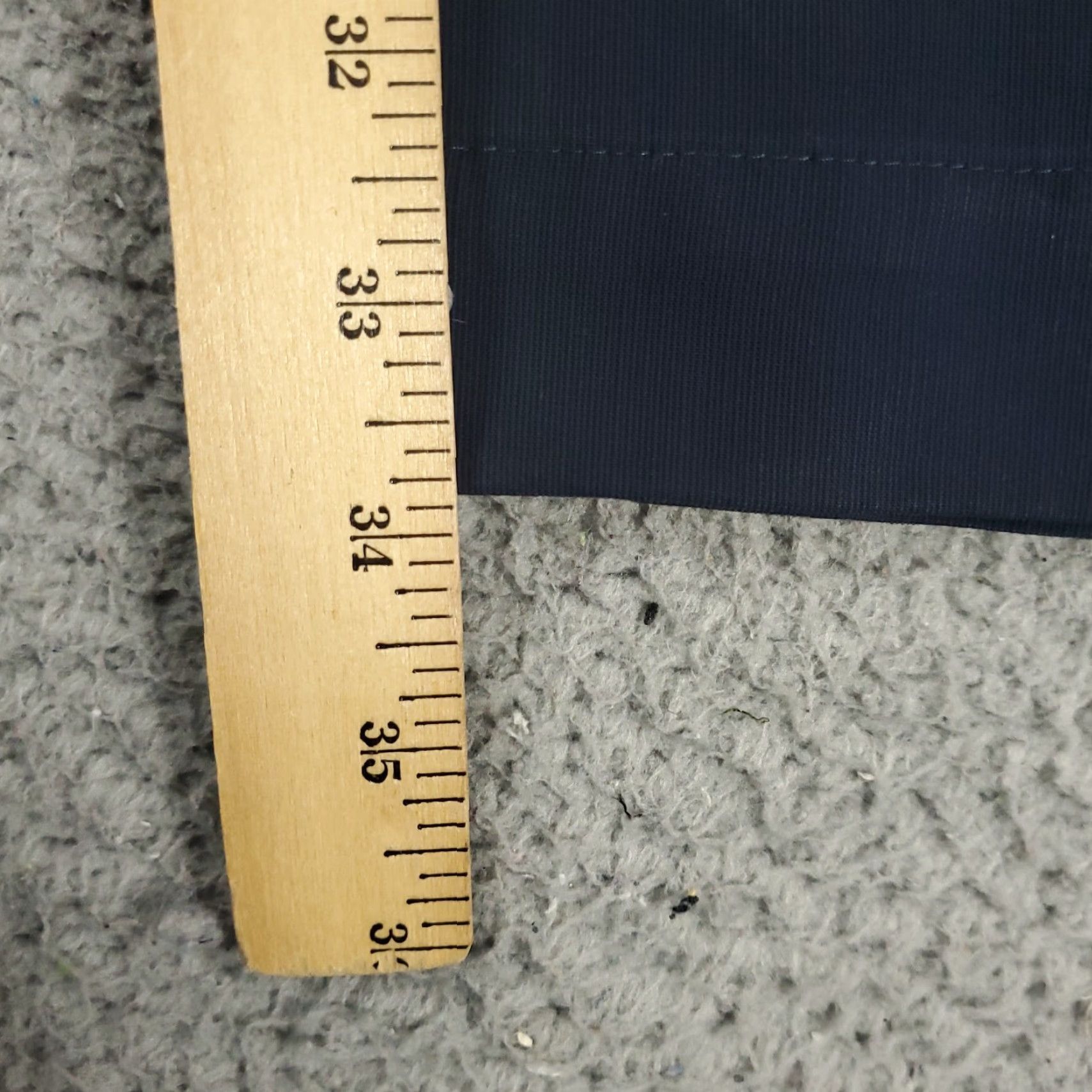Nike Nike Men Pants 34x34 Regular Size 34 Navy Blue Chino Trousers Pleated Cuffed Straight Pockets Zip Polyester Polyester Blend Logo Regular Fit Size US 34 / EU 50 - 5 Thumbnail