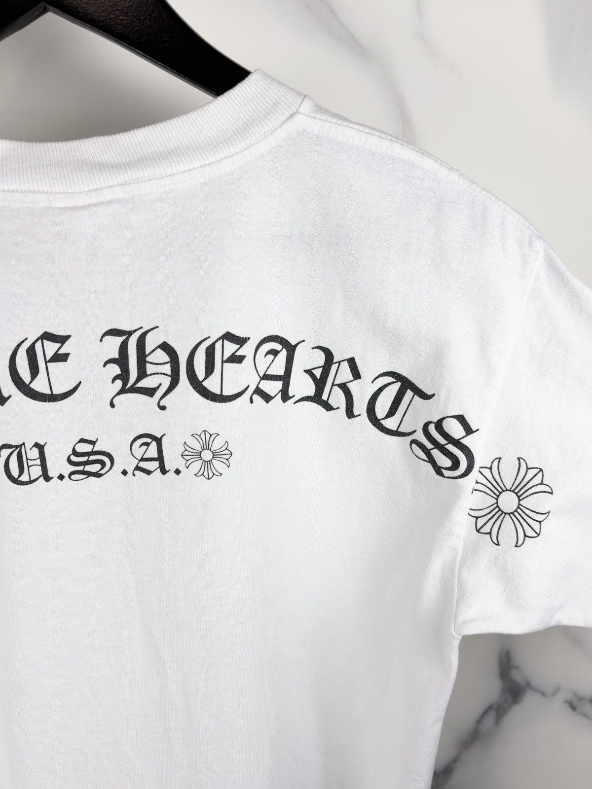 Chrome Hearts Chrome Hearts Vintage USA Spellout Back Logo Pocket Tshirt Size US M / EU 48-50 / 2 - 4 Thumbnail