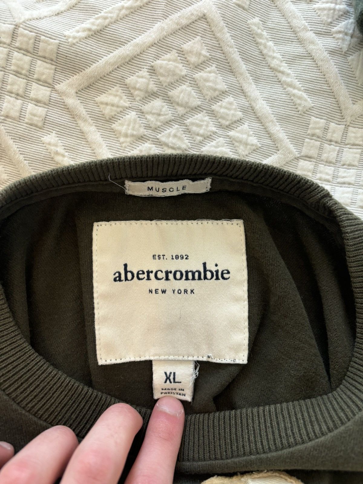 Abercrombie & Fitch Abercrombie 1892 Long Sleeve Tee Size US S / EU 44-46 / 1 - 3 Thumbnail