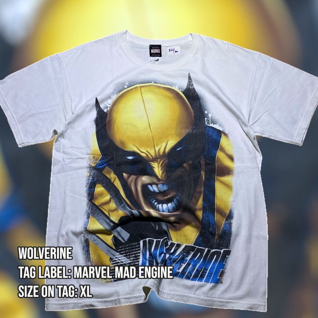 Marvel Comics × Wolverine Marvel Mad Engine - Wolverine Tee Size US L / EU 52-54 / 3 - 1 Thumbnail