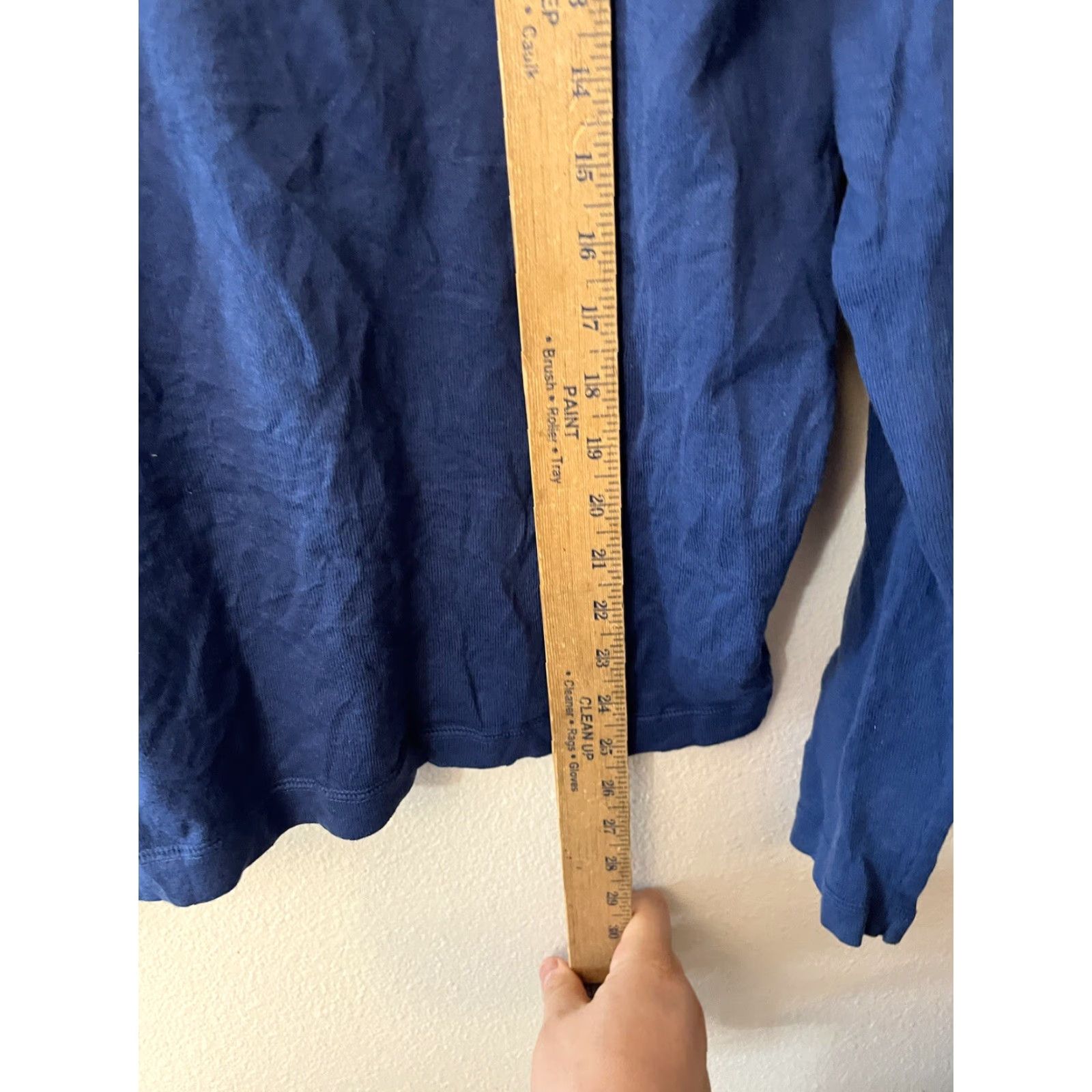 Kenneth Cole Kenneth Cole Sweater Small Pullover Cotton Knit V Neck Classic Blue Size US S / EU 44-46 / 1 - 4 Thumbnail