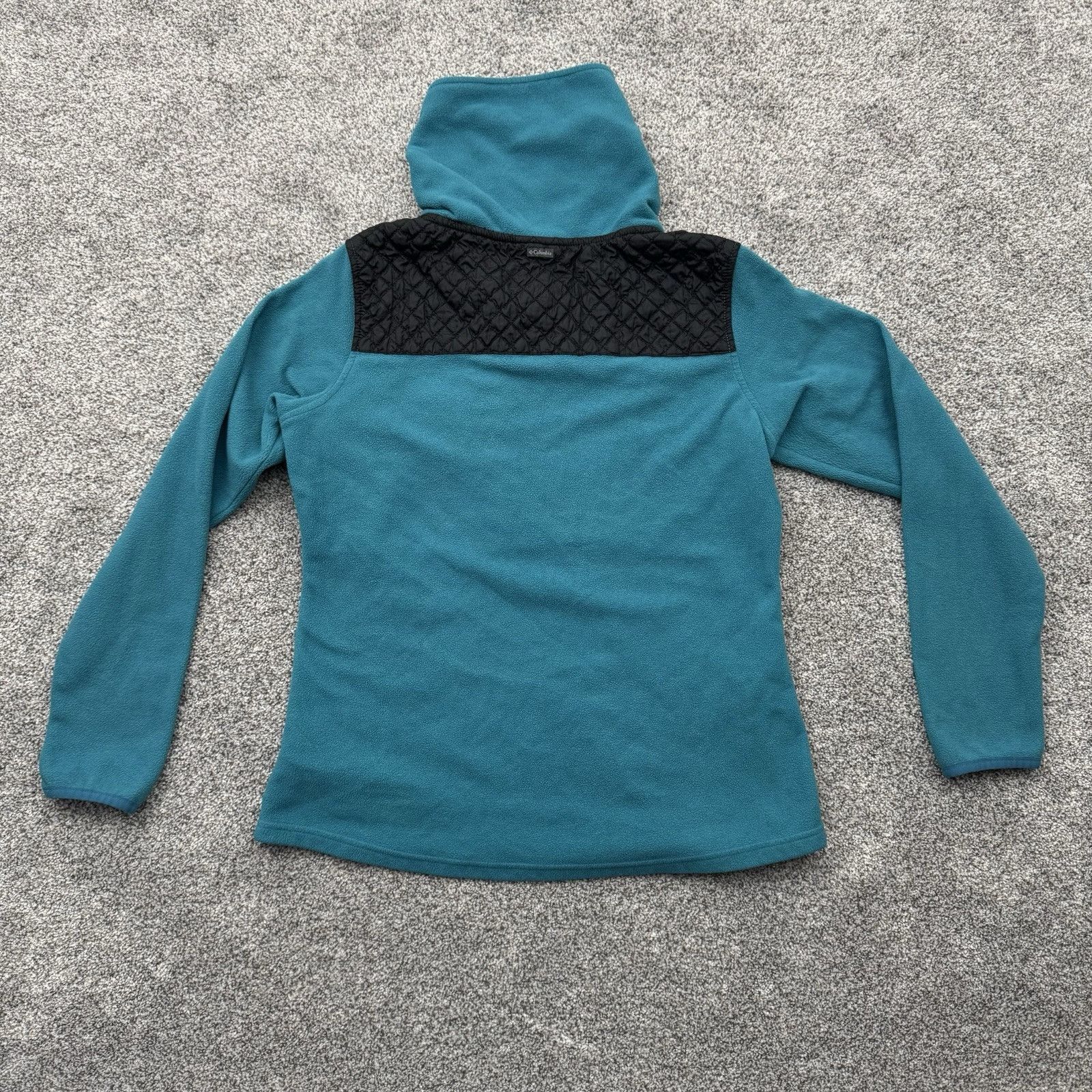 Columbia Columbia Fleece Coat Women Large High Neck Gorpcore Quilted Size L / US 10 / IT 46 - 8 Thumbnail