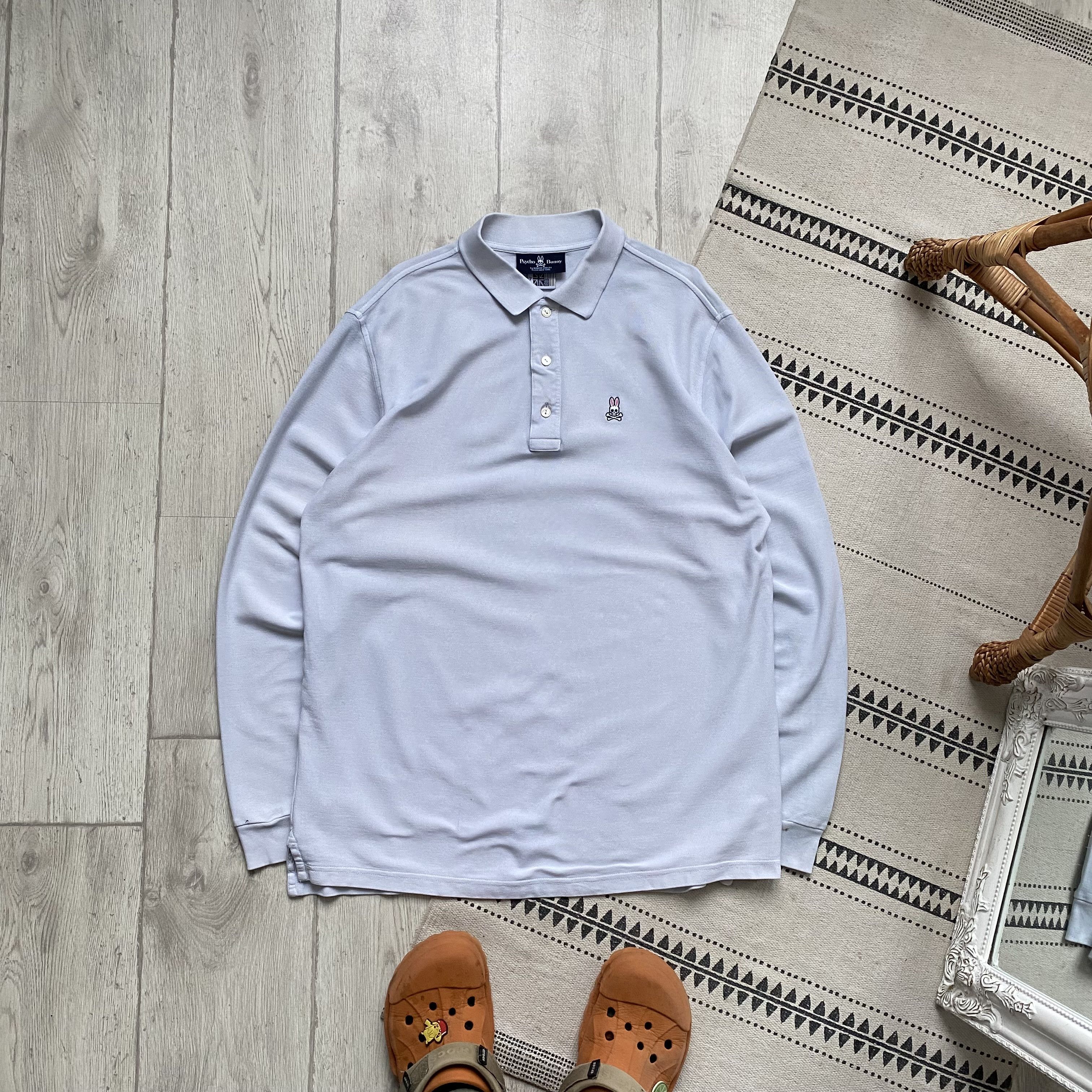 Psycho Bunny 🐰 Psycho Bunny polo rugby shirt Ralph Lauren Style Size US L / EU 52-54 / 3 - 1 Thumbnail