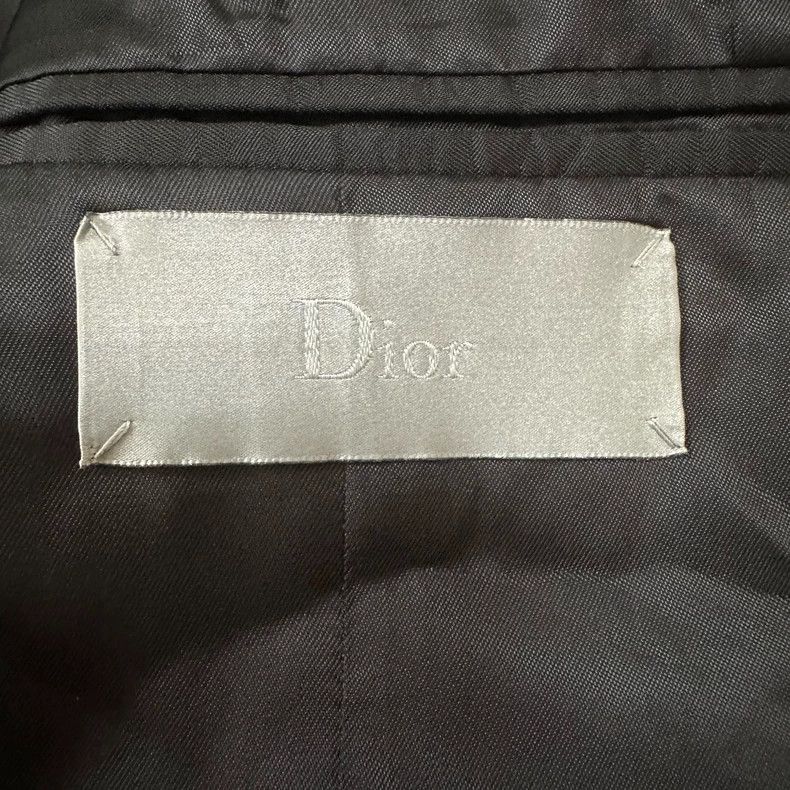 Dior Dior 18fw white line sleeve logo wool suit 2501-Nextarrow Size 50R - 4 Thumbnail