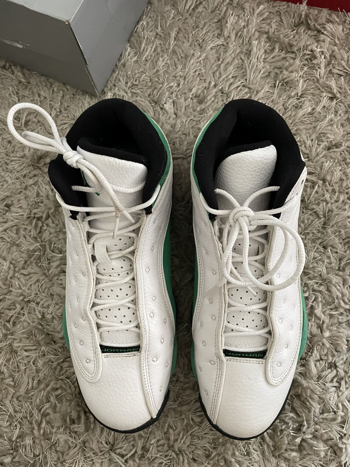 Jordan Brand Jordan 13 Lucky Green Size US 9 / EU 42 - 5 Thumbnail