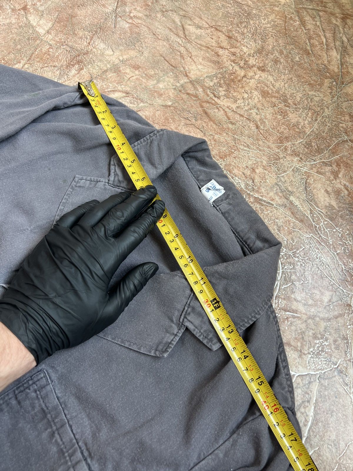 Other Vintage French Germany Workwear Sanfor Faded Chore Jacket Size US M / EU 48-50 / 2 - 14 Thumbnail