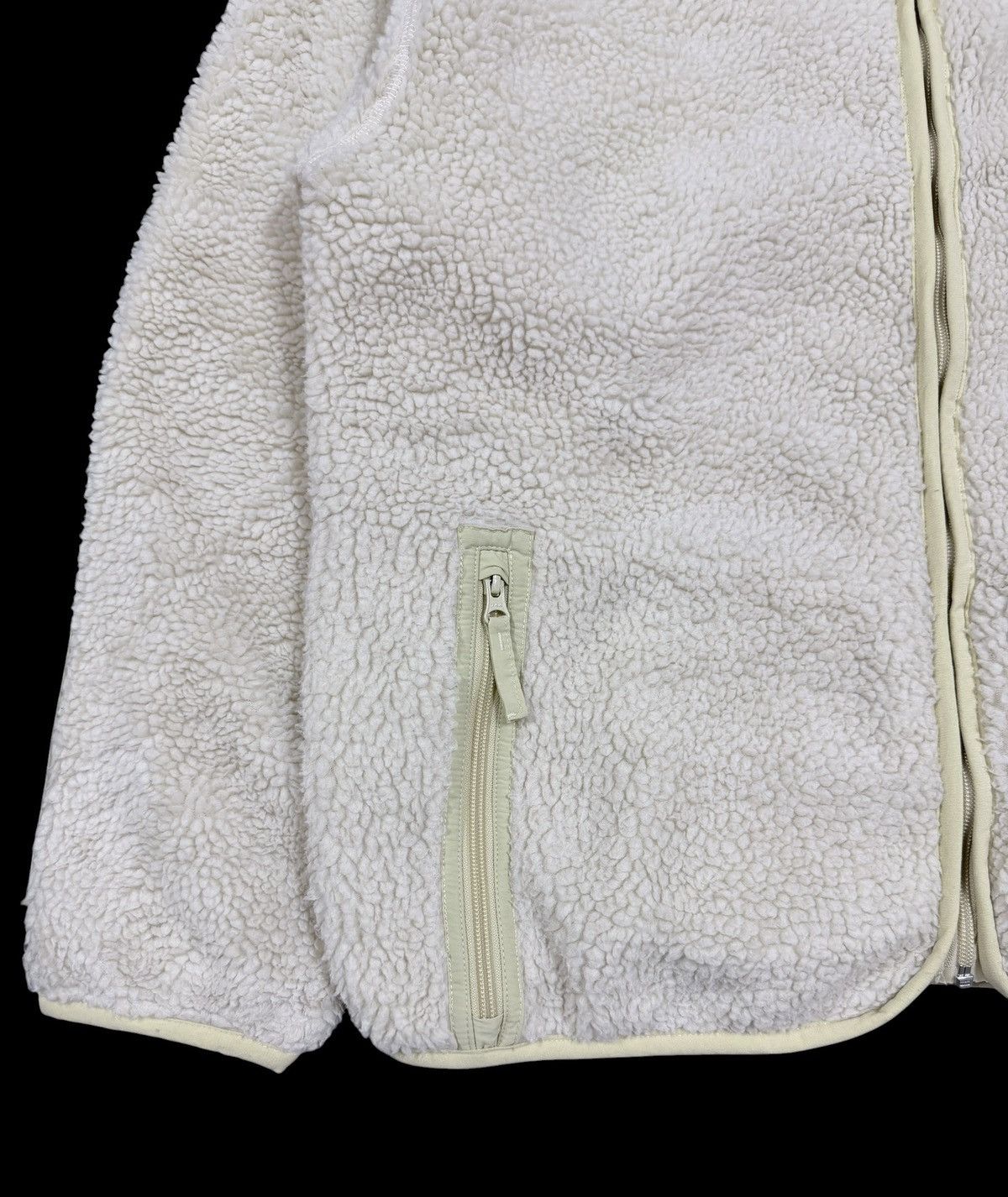 Xlarge Xlarge Deep Pile Sherpa Boa Jacket Big Logo Embossed Fleece Size US L / EU 52-54 / 3 - 10 Thumbnail
