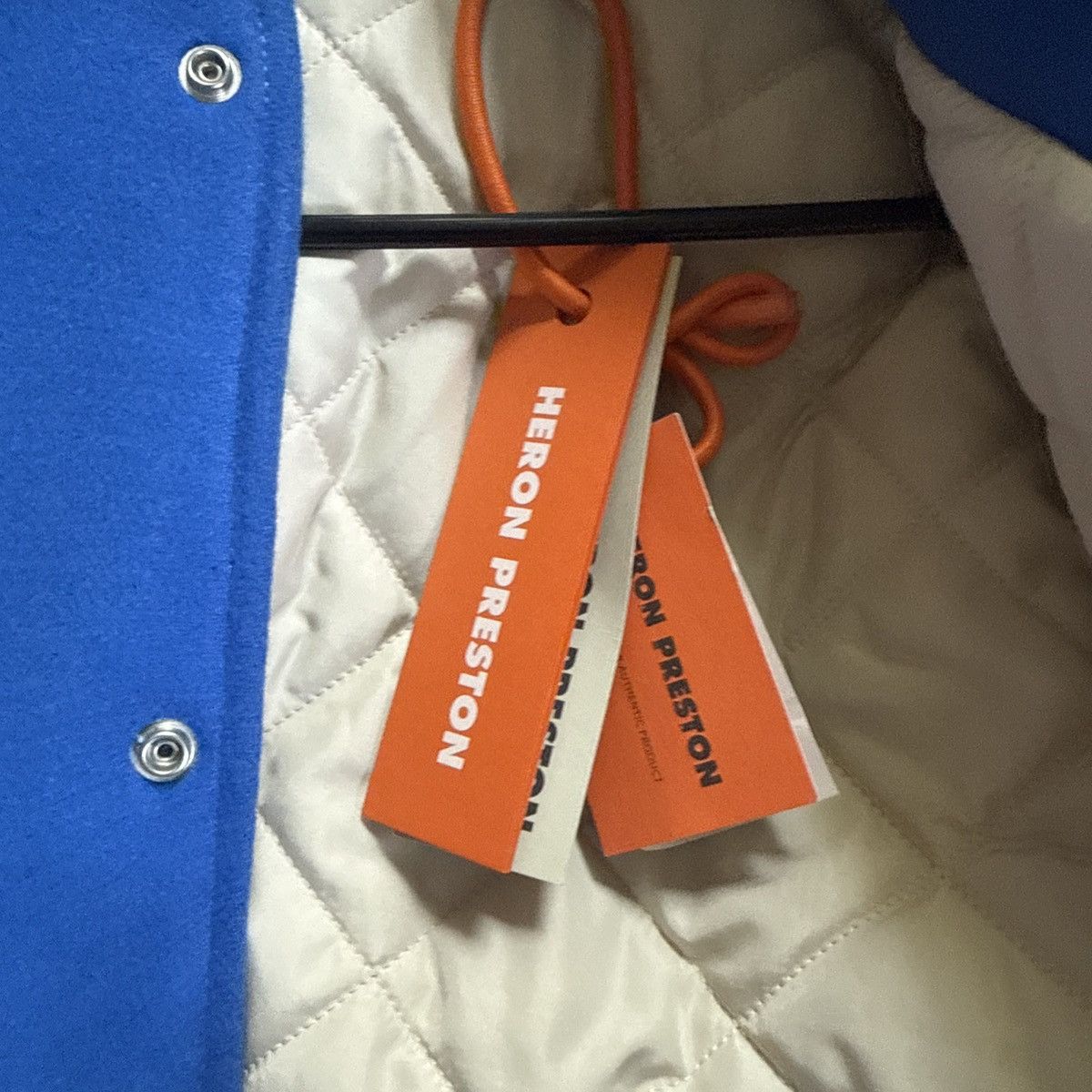 Heron Preston HERON PRESTON VARSITY JACKET Size US S / EU 44-46 / 1 - 2 Thumbnail