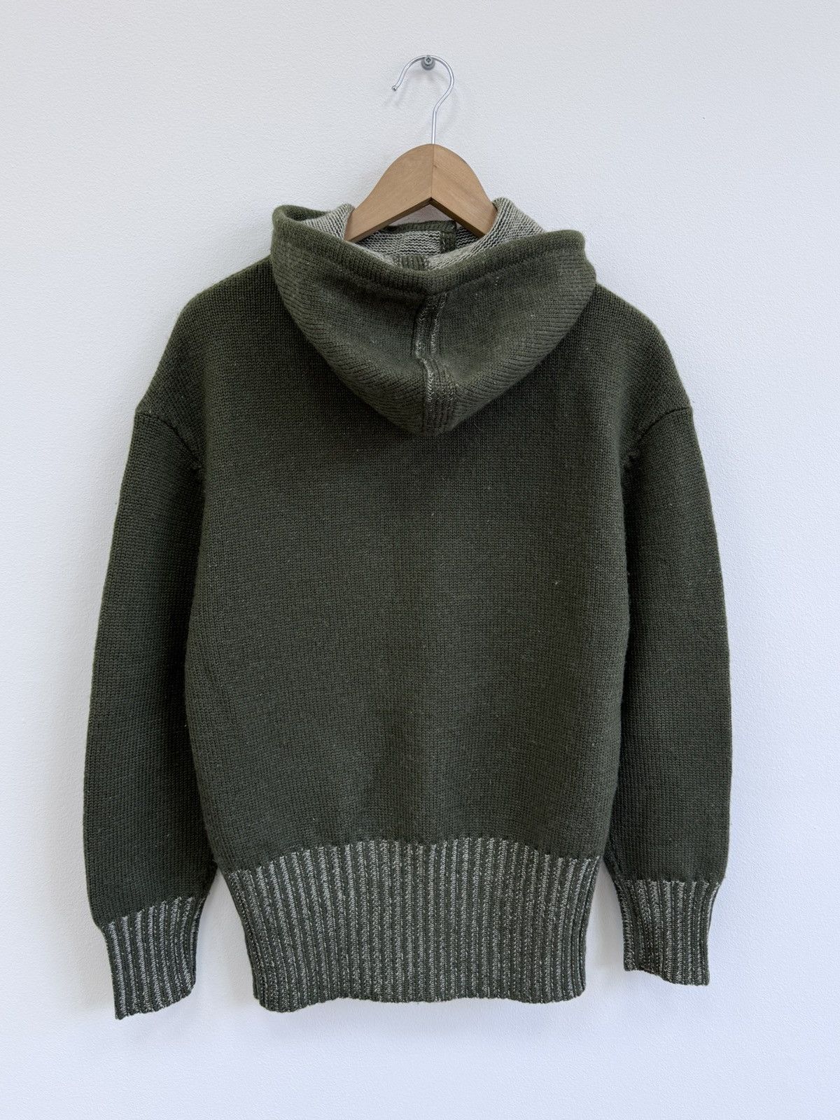 RRL Ralph Lauren Double RRL Ralph Lauren Wool Knit Zip Jacket Size US S / EU 44-46 / 1 - 8 Thumbnail