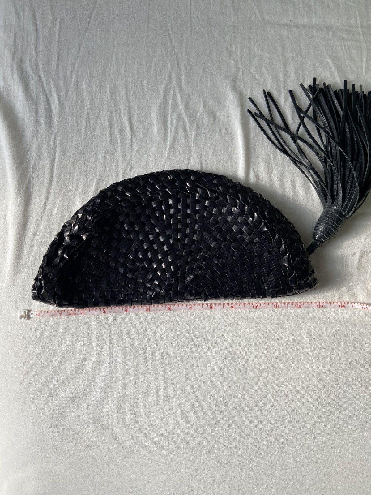 Other Denise Razzouk Woven Half Moon Clutch Size ONE SIZE - 8 Thumbnail