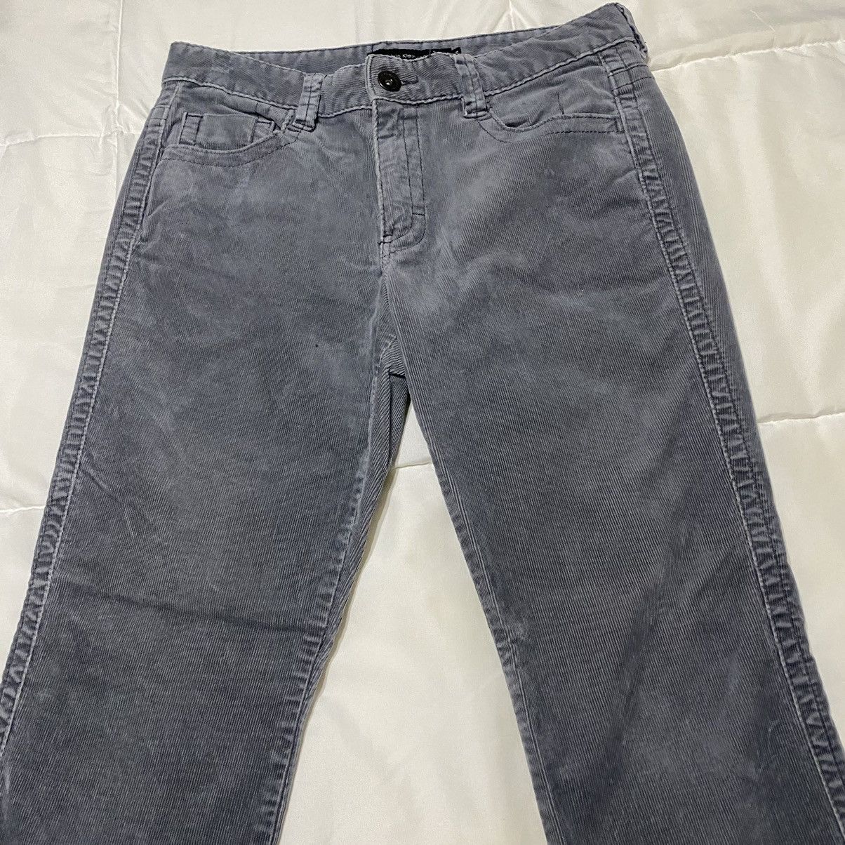 Calvin Klein × Vintage Vintage Calvin Klein Corduroy Pants Size US 31 - 3 Thumbnail