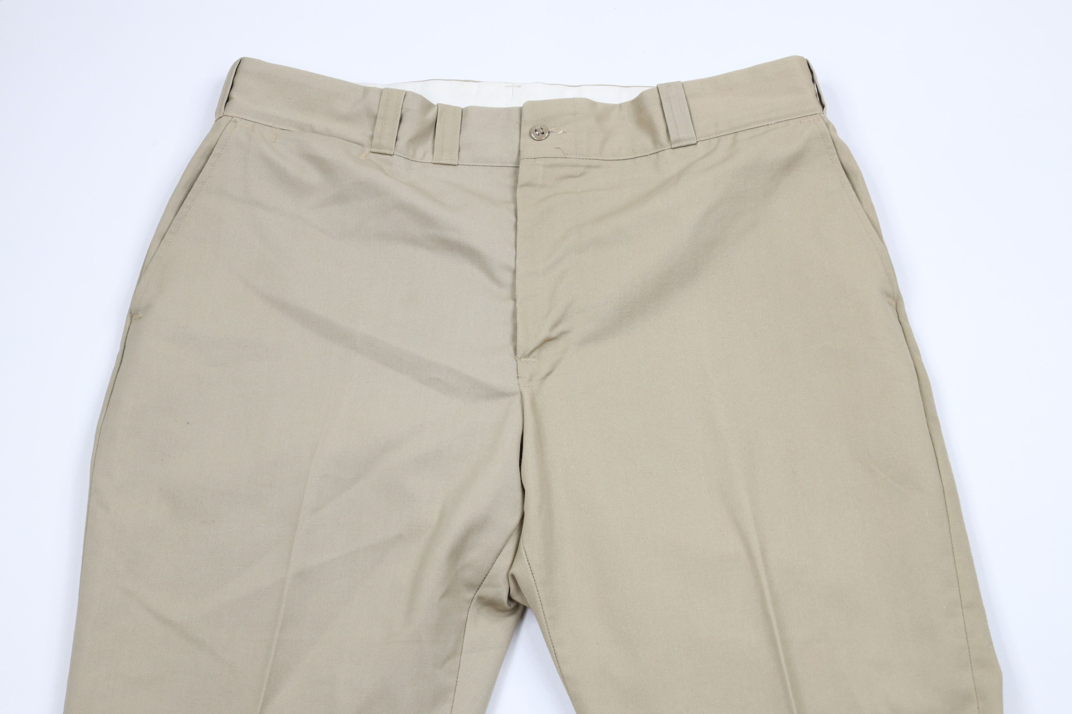 Vintage Vintage 70s OshKosh B'Gosh Wide Leg Workwear Mechanic Pants Size US 36 / EU 52 - 2 Thumbnail