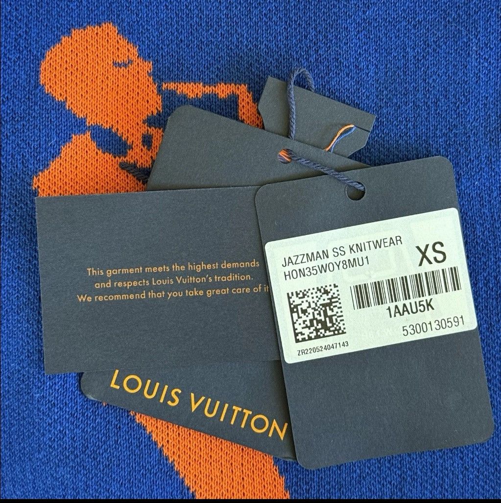 Louis Vuitton Louis Vuitton Jazz Flyers Knit S/S Shirt Size US S / EU 44-46 / 1 - 7 Thumbnail