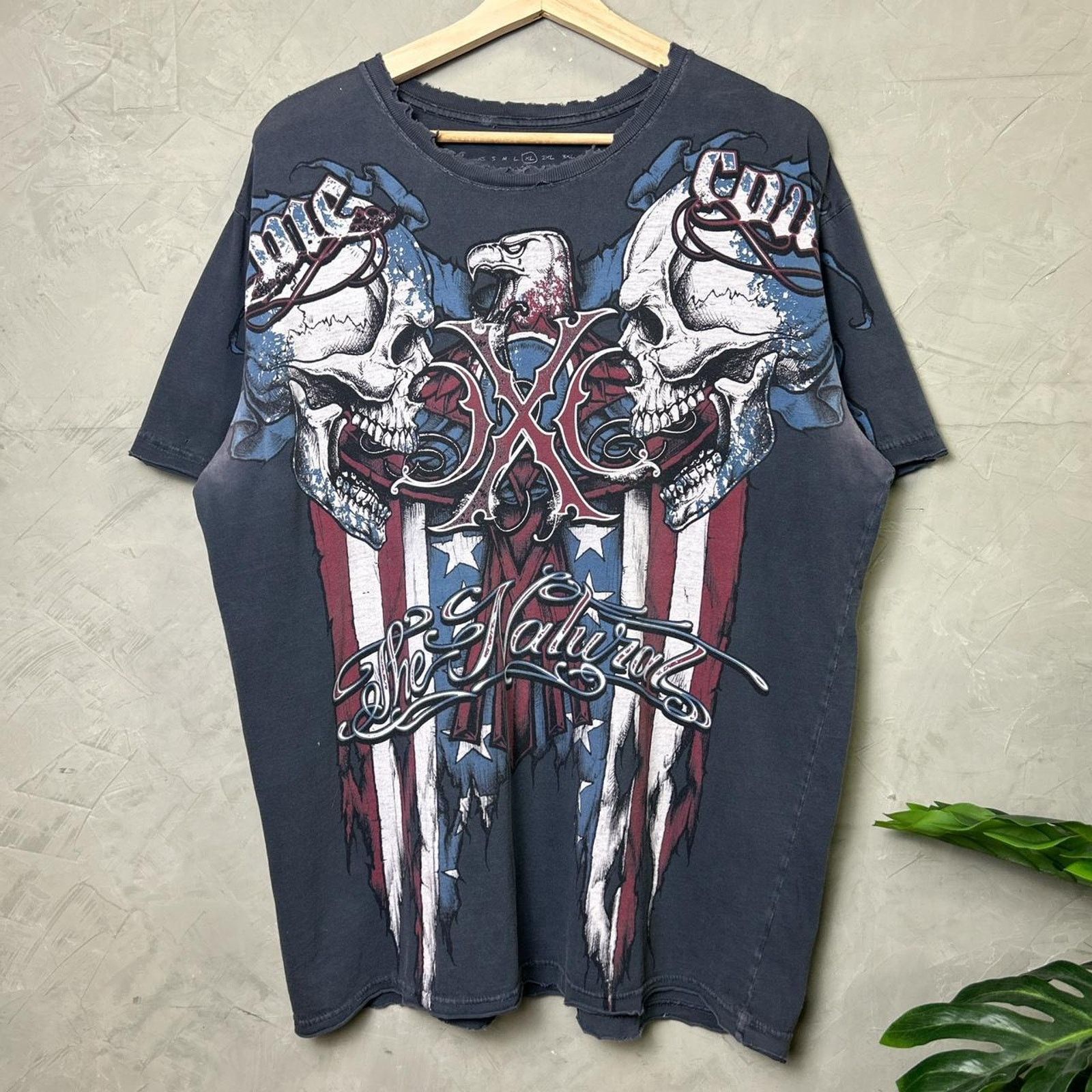 Xtreme Couture By Affliction Men's T-Shirt – Justice Y2K Graphic Tee