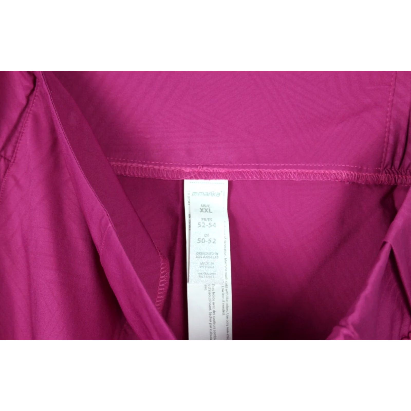 Vintage Marika Women's Kylie Shorts 3 inch XXL Festival Fuchsia Shorts Women XXL Festival Fuchsia Size 40" / US 18 - 4 Thumbnail
