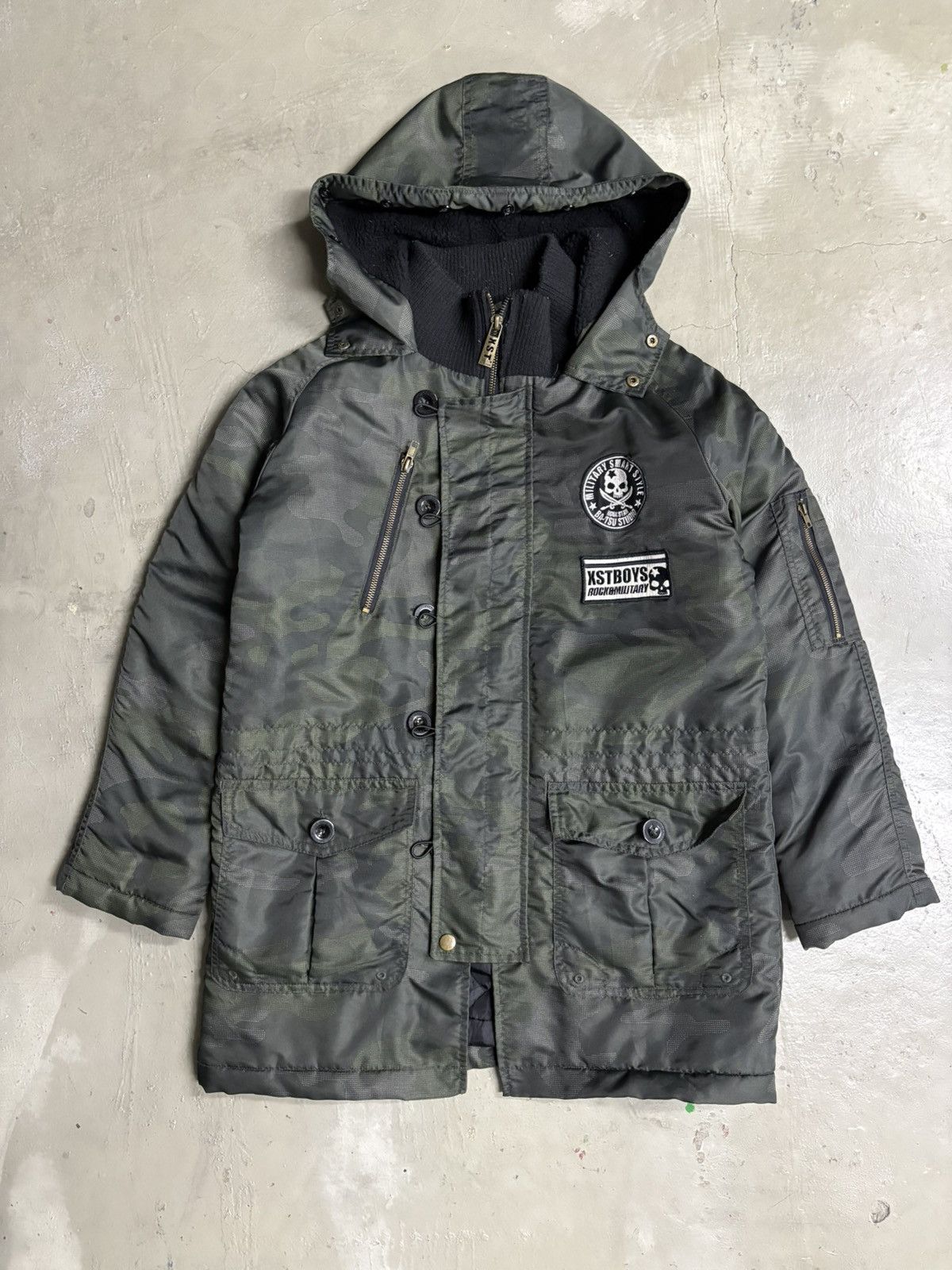 Mastermind Japan Ba-Tsu Studio Skulls Inspired Mastermind Japan N-3B Jacket Size US S / EU 44-46 / 1 - 2 Thumbnail