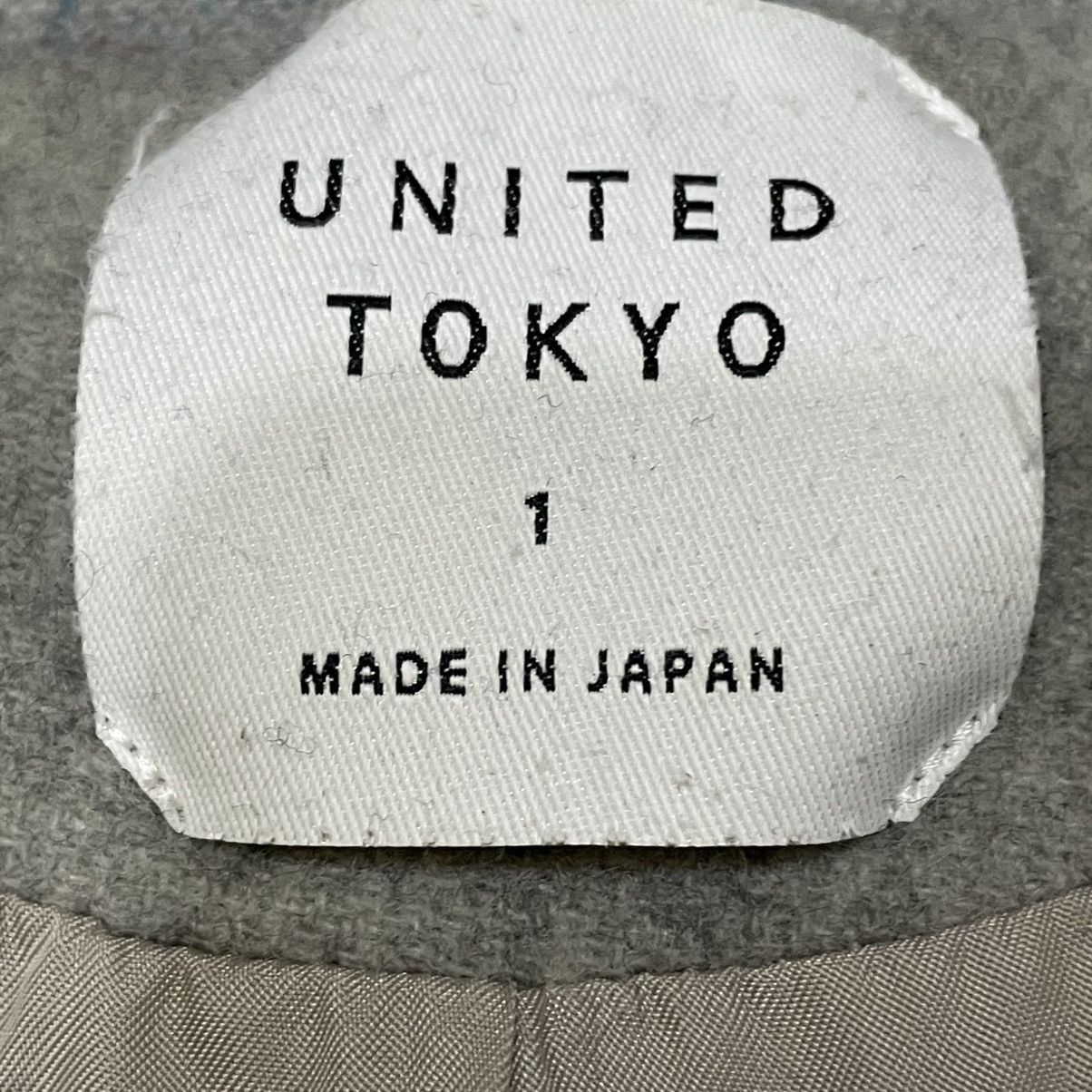 Japanese Brand UNITED TOKYO Wool Cashmere Light Grey Size 1 (US S) Size US S / EU 44-46 / 1 - 5 Thumbnail