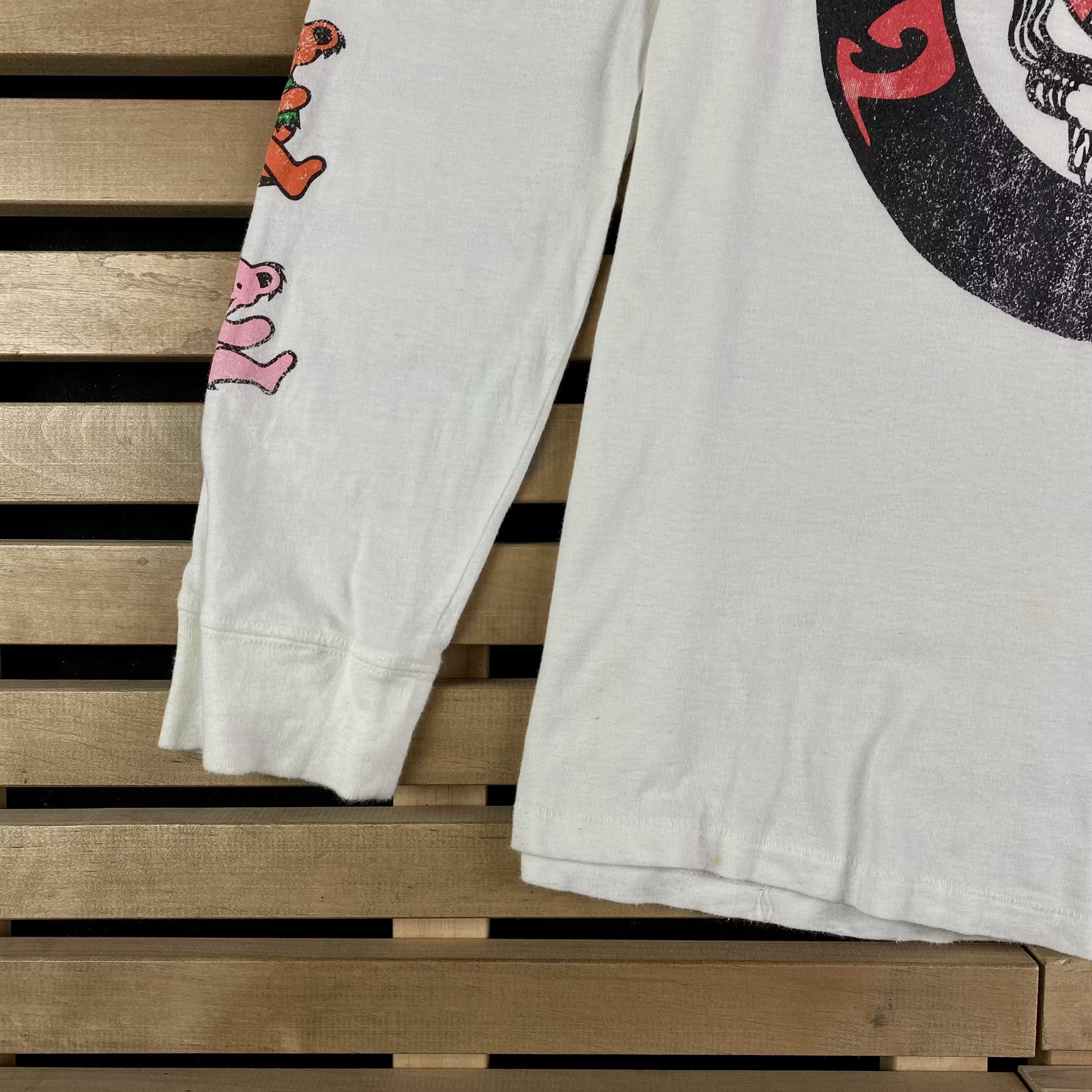 Band Tees × Grateful Dead × Vintage Mens Vintage T Shirt Long Sleeve Grateful Dead Size S Size US S / EU 44-46 / 1 - 3 Thumbnail