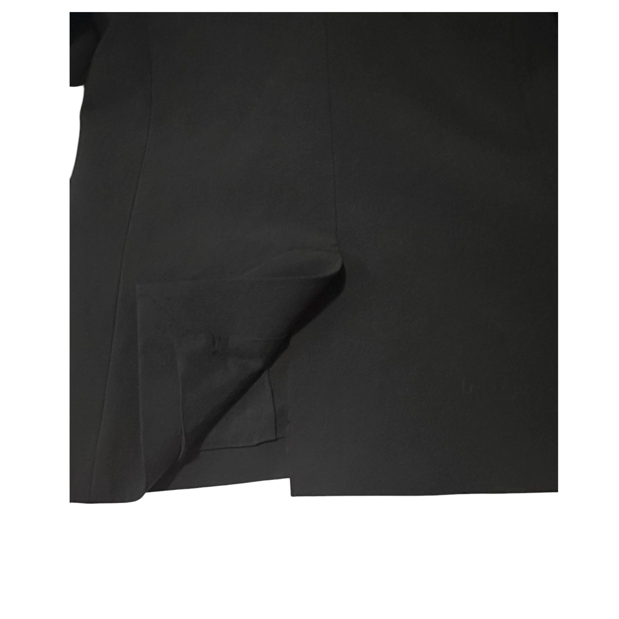 Iro Iro Alix Black Wool Blazer with pin stripe satin collar. 38E Size S / US 4 / IT 40 - 12 Thumbnail