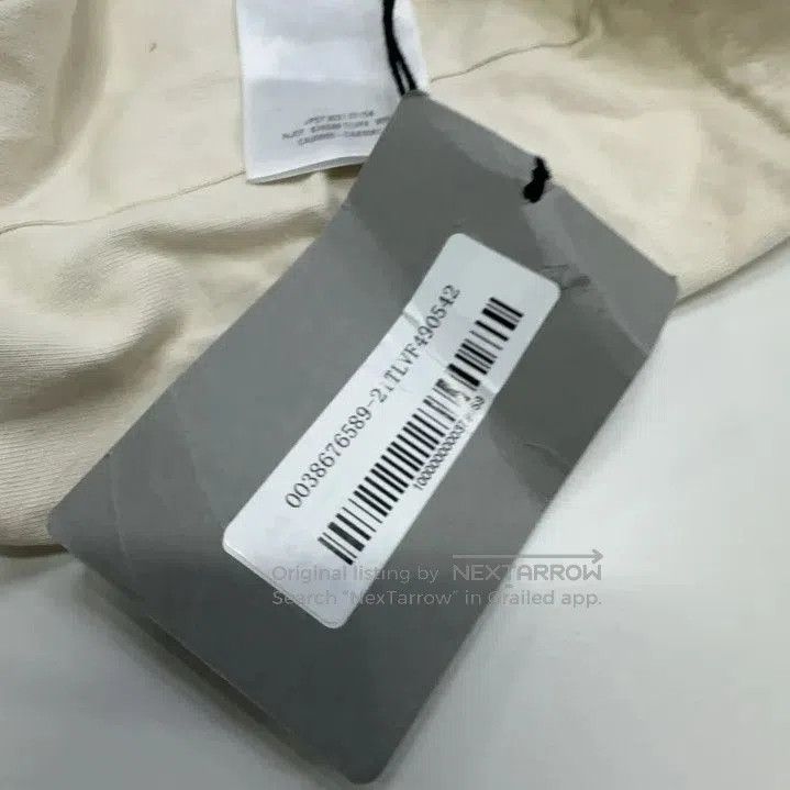 Balenciaga Balenciaga Beige Graphic Round Neck Short Sleeve T. Size US M / EU 48-50 / 2 - 1 Thumbnail