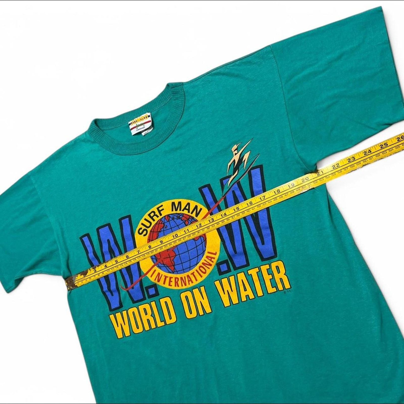 Vintage Vintage 90’s Surf Man International T-shirt Sz Large Retro Size US L / EU 52-54 / 3 - 7 Thumbnail