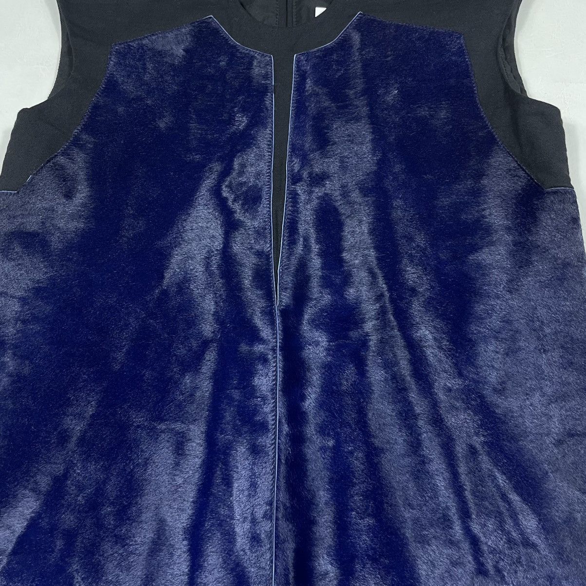 Helmut Lang HELMUT LANG CALF HAIR CAPPED SLEEVELESS BLOUSE Size S / US 4 / IT 40 - 5 Thumbnail