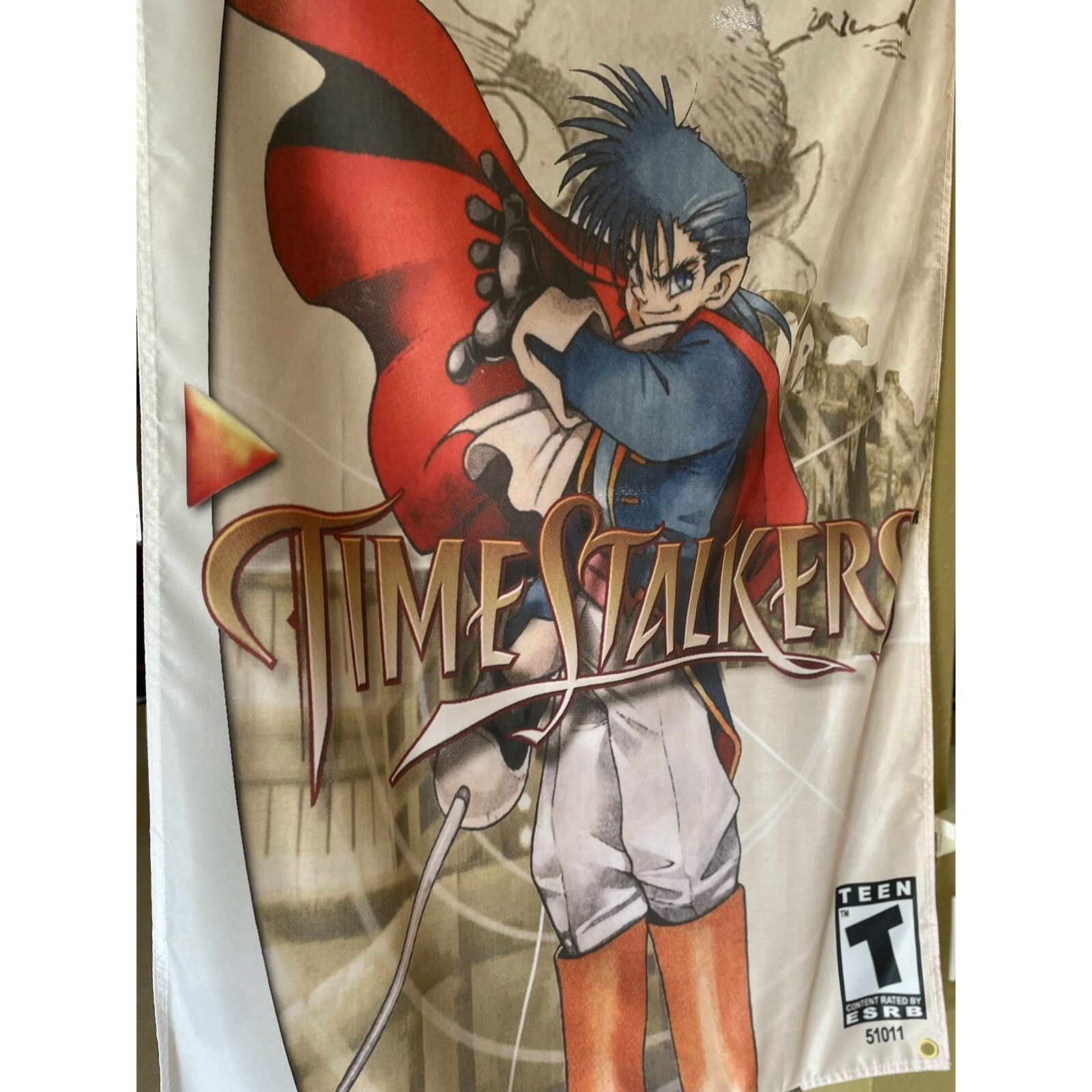 Other Time Stalkers 5ft Flag Sega Dreamcast 2000 Banner Poster Size ONE SIZE - 2 Thumbnail