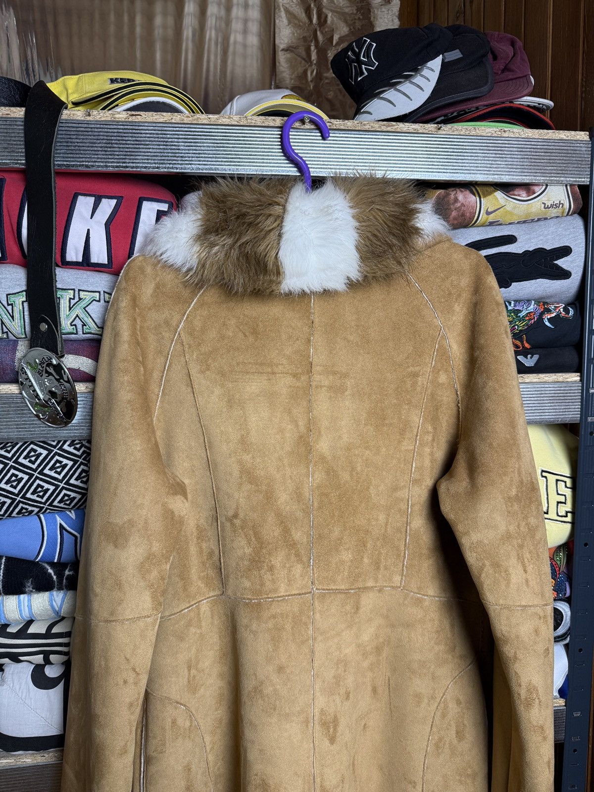 Balmain Crazy Luxury Balmain Brown Sheepskin Coat Size M / US 6-8 / IT 42-44 - 7 Thumbnail