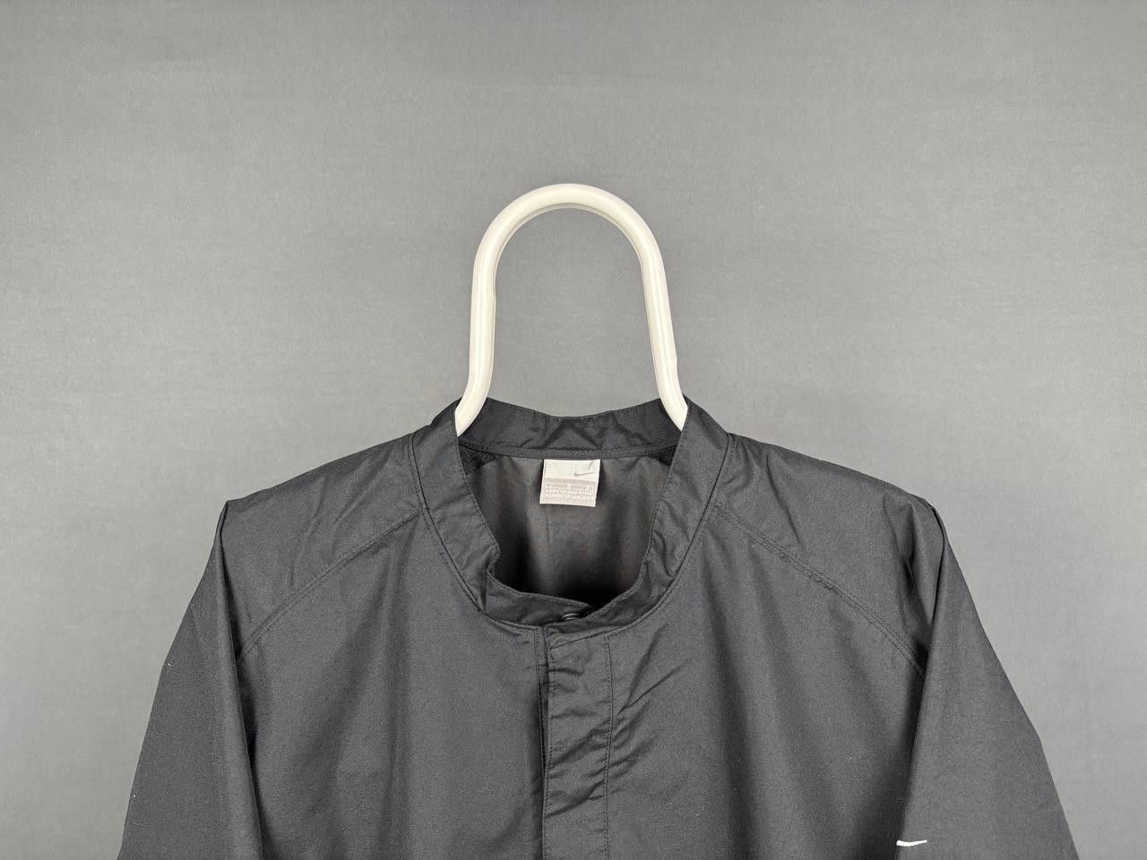 Nike Nike Black Pullover Windbreaker Jacket Size L Vintage Size US L / EU 52-54 / 3 - 5 Thumbnail
