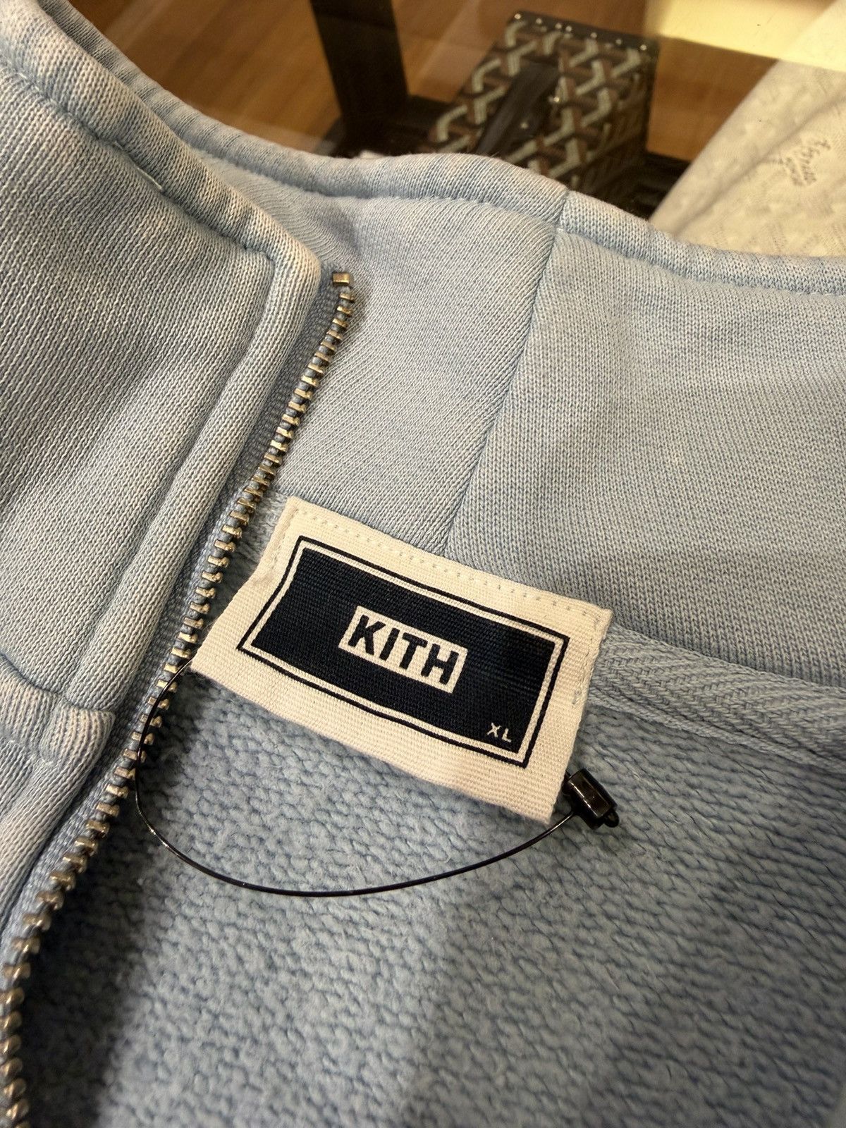 Kith Kith Quarter Zip Pullover - Blue Size US XL / EU 56 / 4 - 3 Thumbnail
