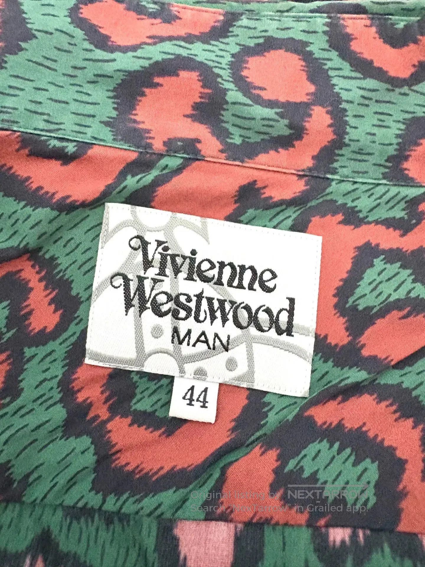 Vivienne Westwood Vivienne Westwood Green Leopard Print Shirt. Size M / US 6-8 / IT 42-44 - 5 Thumbnail