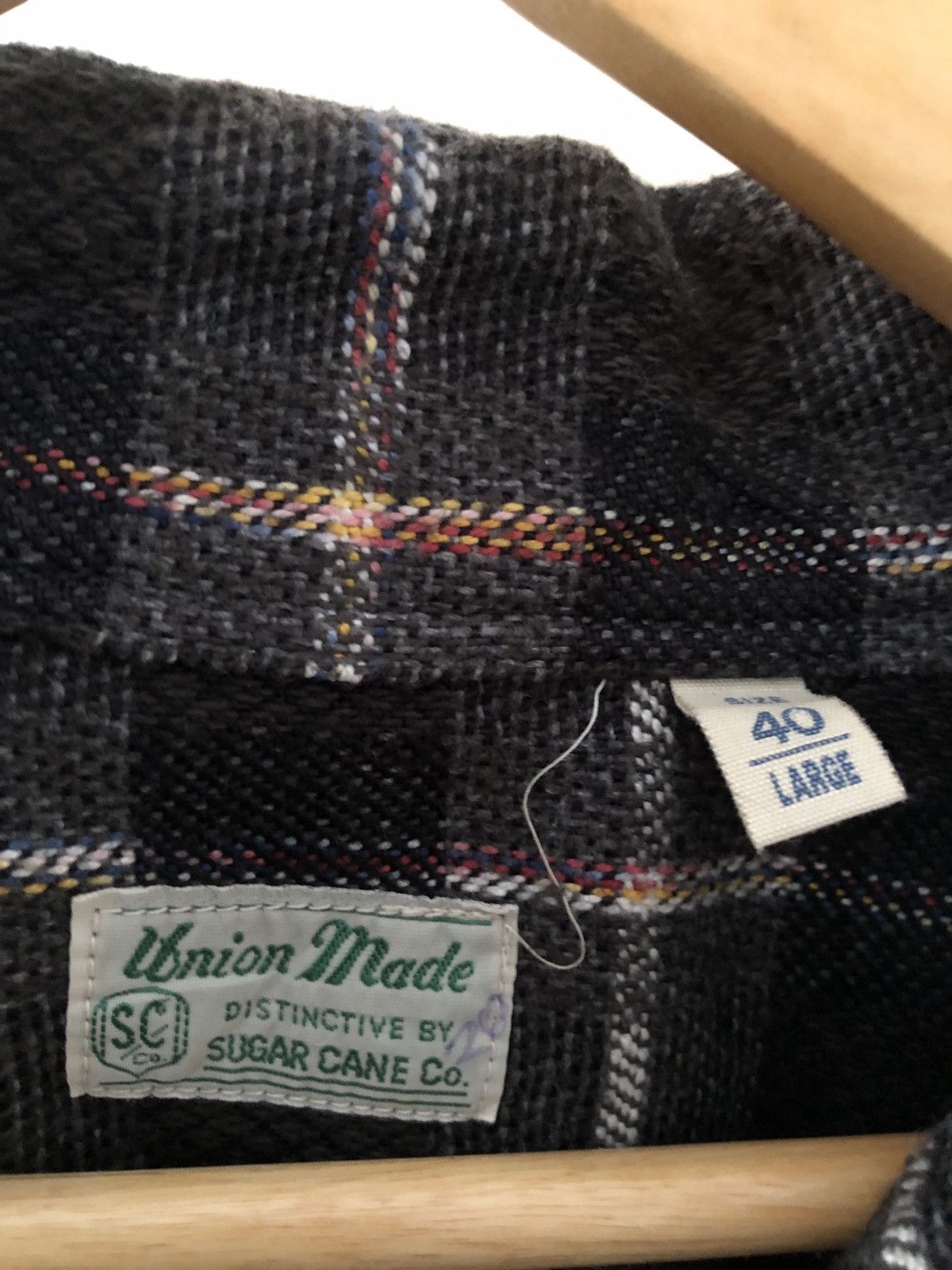 Sugar Cane × Toyo Enterprises Vintage Sugar Cane Japan Rockabilly Style Shirt Open Collar Size US L / EU 52-54 / 3 - 4 Thumbnail