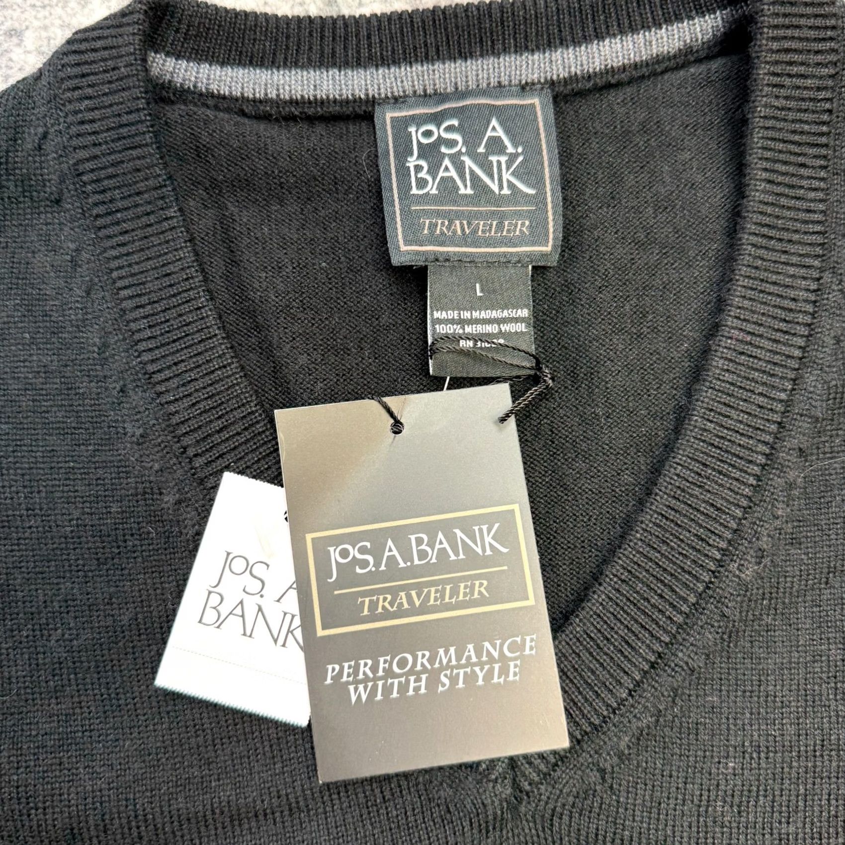 Jos. A. Bank Item Specifications: Pattern: Solid Size US L / EU 52-54 / 3 - 5 Thumbnail