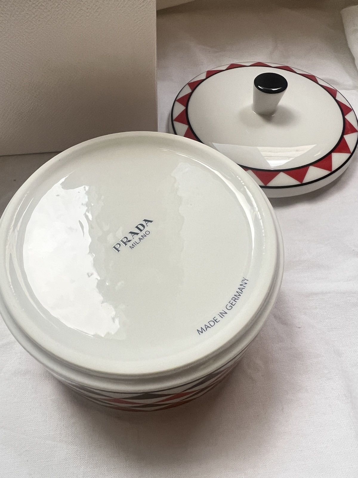 Prada 🔺Prada limited edition porcelain jewelry box home decor Size ONE SIZE - 5 Thumbnail