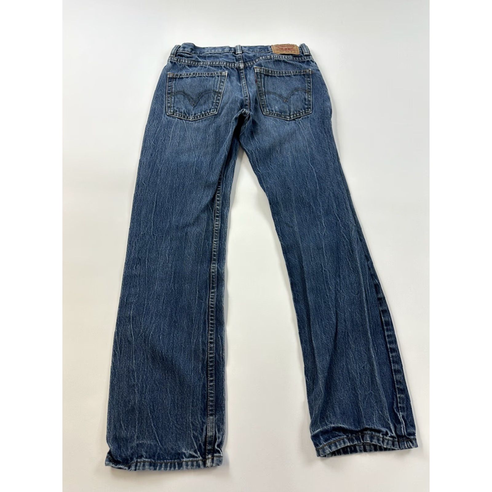 Levi's Levi's 514 Jeans Men 28x28 Regular Straight Blue 29x29 Tagged Casual Shoes? Size US 28 / EU 44 - 3 Thumbnail