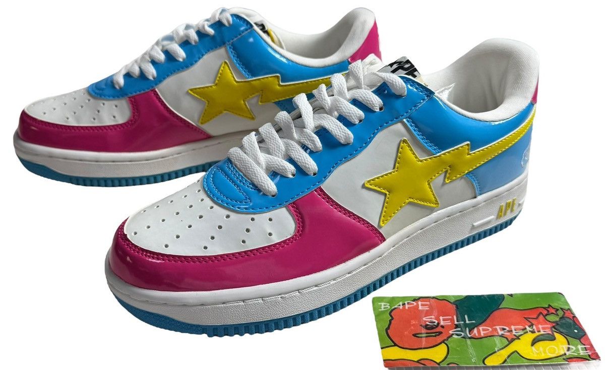 Bape BAPE sta cotton candy Size US 9.5 / EU 42-43 - 1 Thumbnail