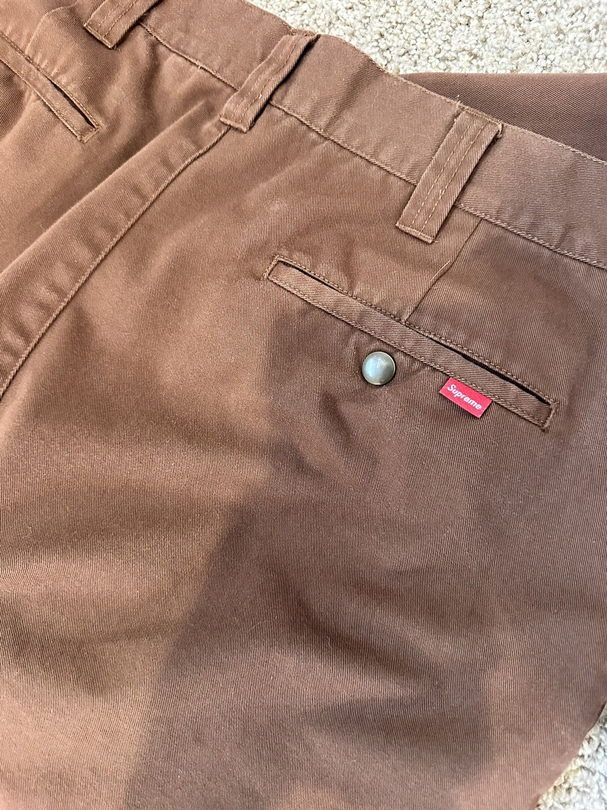 Supreme work pant Brown 34