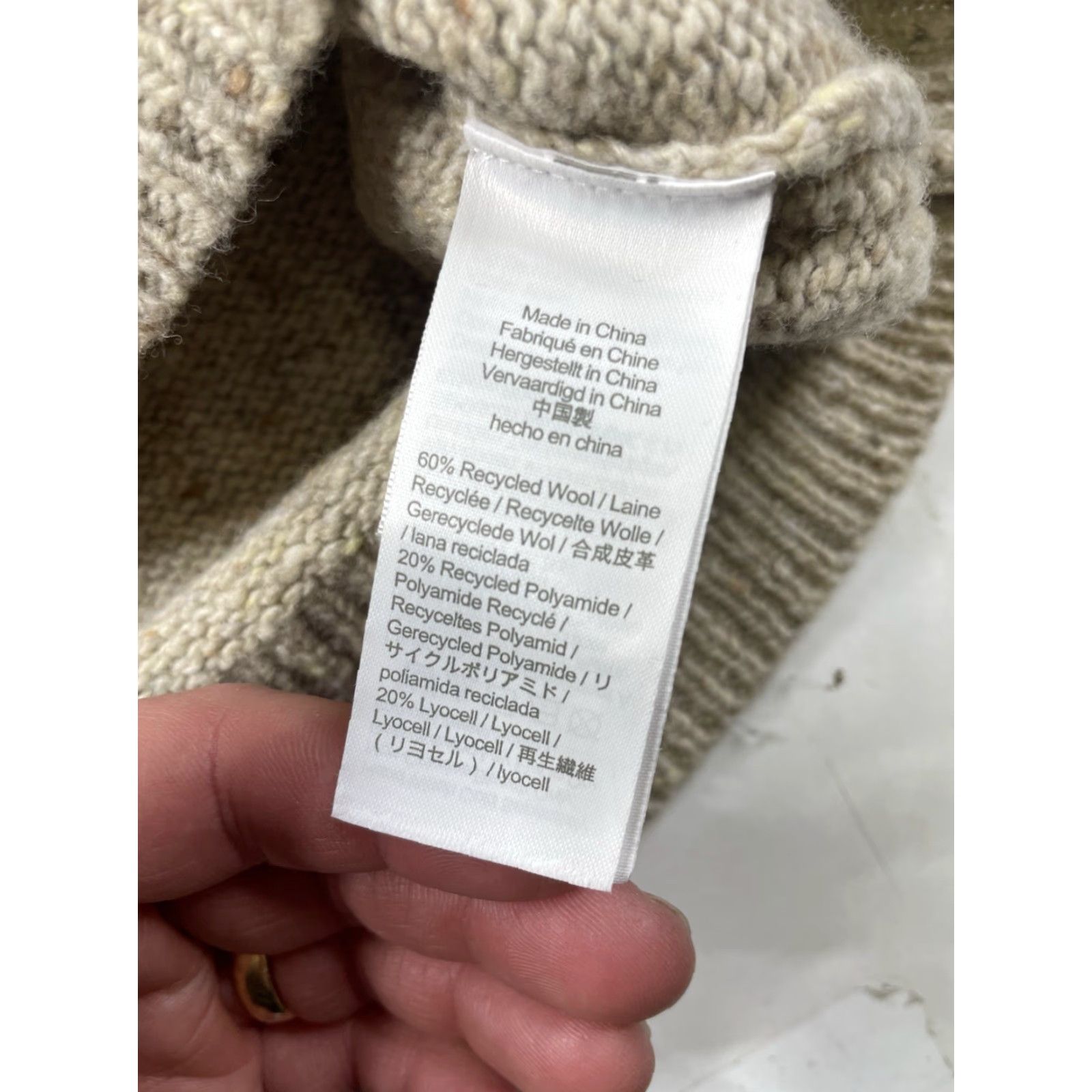 J.Crew J.Crew Sweater Pullover Colorblock Crew Neck Wool Blend Tan XL Men’s Wool Blend Knit Crew Neck Sweater Colorblock Fall Winter Size US XL / EU 56 / 4 - 7 Thumbnail