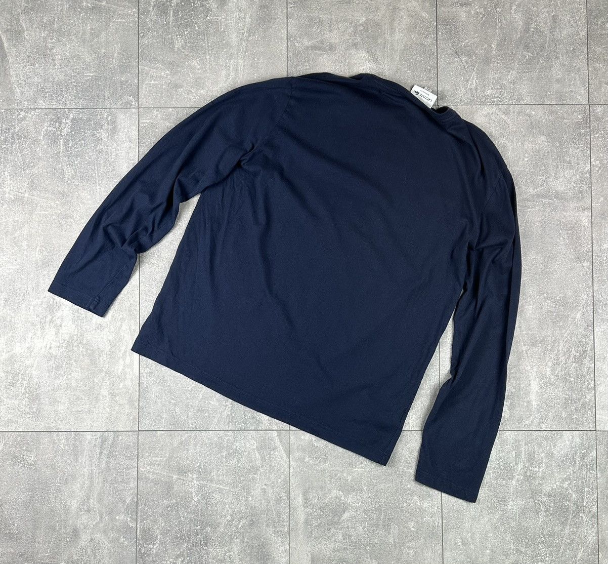 Lacoste Lacoste Small Logo Luxury Blue Long Sleeve Size US L / EU 52-54 / 3 - 6 Thumbnail