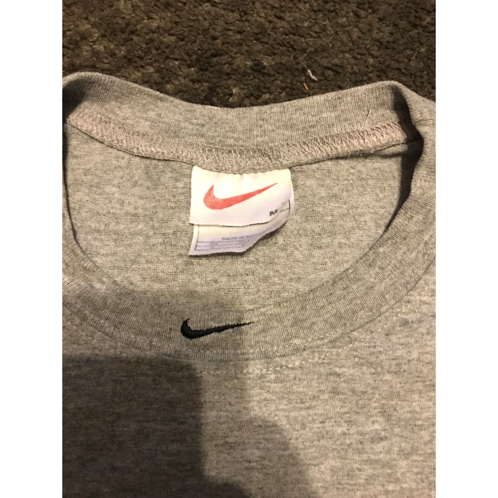 Nike VINTAGE Nike Gray Sleeveless T-Shirt Mens M Grunge Punk Emo Shirt Size US M / EU 48-50 / 2 - 3 Thumbnail