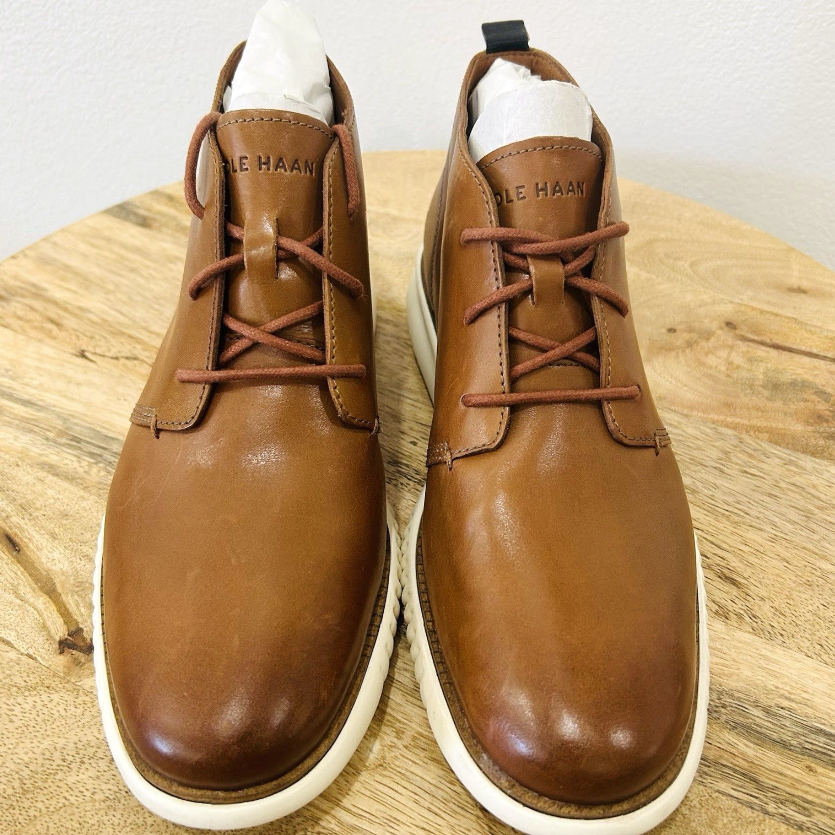 Cole Haan Brown and Tan Chukka Boots Cole Haan 2.Zerogrand Chukka Boots Men main image 4
