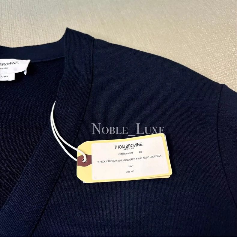 Thom Browne Thom Browne Blue hoodie sweater Size US XS / EU 42 / 0 - 4 Thumbnail
