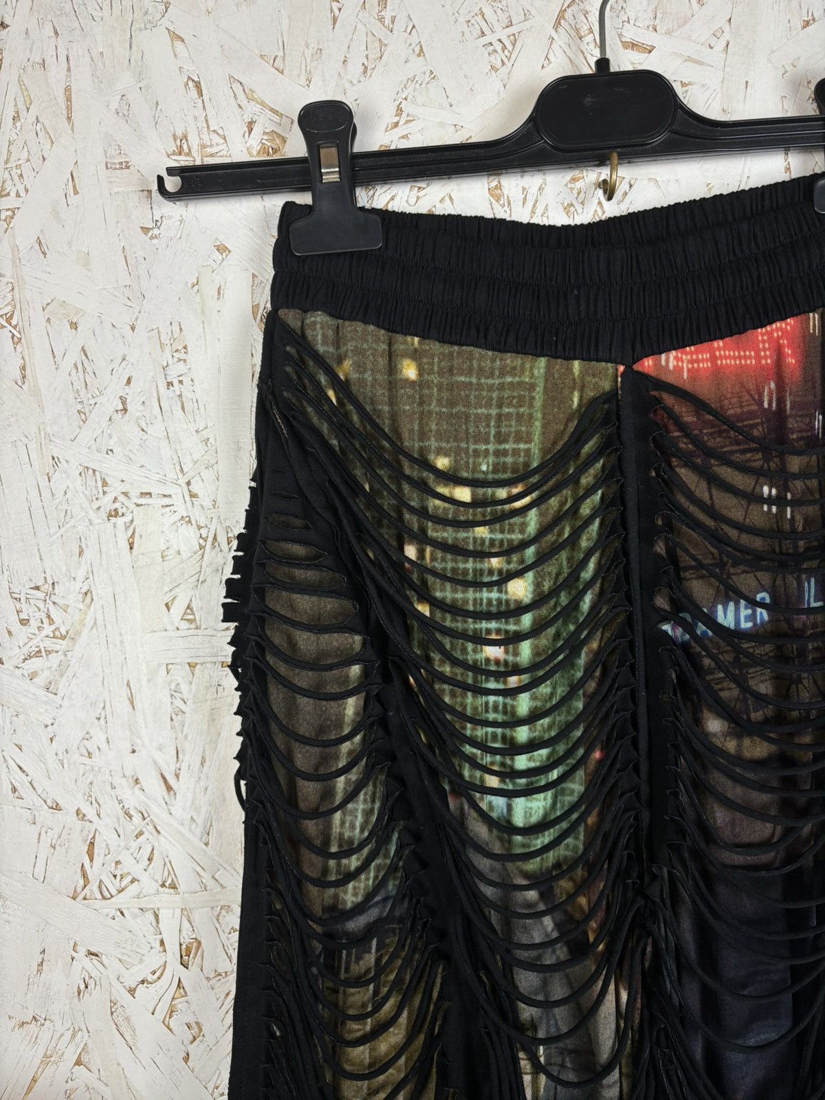Jean Paul Gaultier Jean Paul Gaultier x Shayne Oliver Slashing Pant City Print Size 25" / US 0 / IT 36 - 2 Thumbnail
