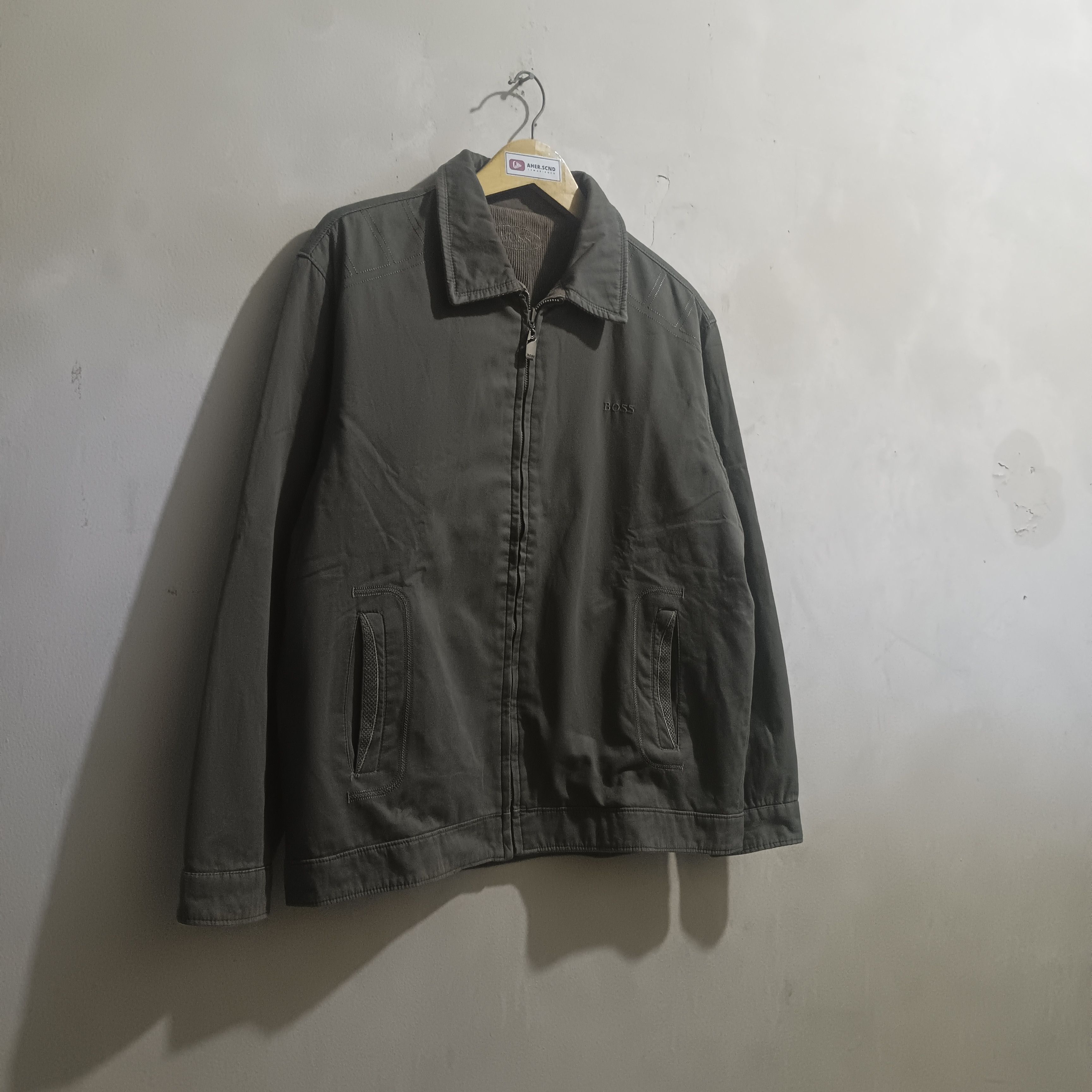 Hugo Boss Boss Reversible Corduroy Detroit Work Jacket Size US XXL / EU 58 / 5 - 2 Thumbnail